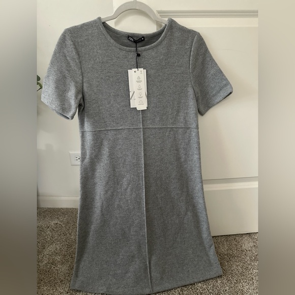 NWT Zara Ribbed Knit Dress - Picture 8 of 10